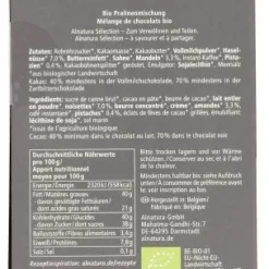Gebäck & Schokolade|Bünting Tee Alnatura Sélection Pralinen Variationen Belgische Art100 g
