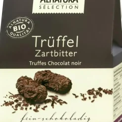 Gebäck & Schokolade|Bünting Tee Alnatura Trüffel Pralinen Belgische Art Zartbitter100 g