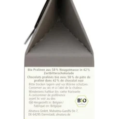 Gebäck & Schokolade|Bünting Tee Alnatura Trüffel Pralinen Belgische Art Zartbitter100 g