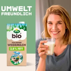 Milch & Sahne|Bünting Tee Arla Bio Haltbare Weidemilch 3,8% Fett1 l