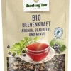 Früchtetee|Bünting Tee Bio Beerenkraft Ariona, Blaubeere und Minze100 g