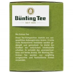 Grüntee|Bünting Tee Bio Grüner Tee20 x 1,75 g