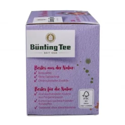 Blütentee|Bünting Tee Bio Hibiskusblüte mit schwarzer Johannisbeere20 x 2,50 g