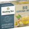 Kräutertee|Bünting Tee Bio Kurkuma-Ingwer20 x 2,25 g