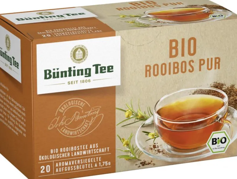 Rooibostee|Bünting Tee Bio Rooibos Pur20 x 1,75 g