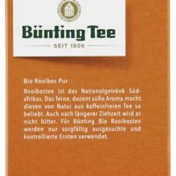 Rooibostee|Bünting Tee Bio Rooibos Pur20 x 1,75 g