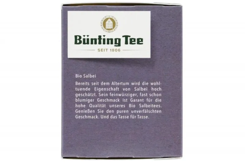 Kräutertee|Bünting Tee Bio Salbei20 x 2 g