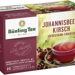Früchtetee|Bünting Tee Johannisbeer-Kirsch20 x 2,50 g