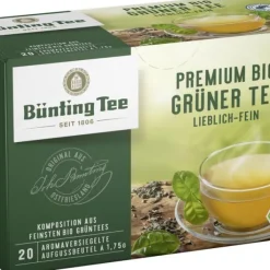 Grüntee|Bünting Tee Premium Bio Grüner Tee20 x 1,75 g