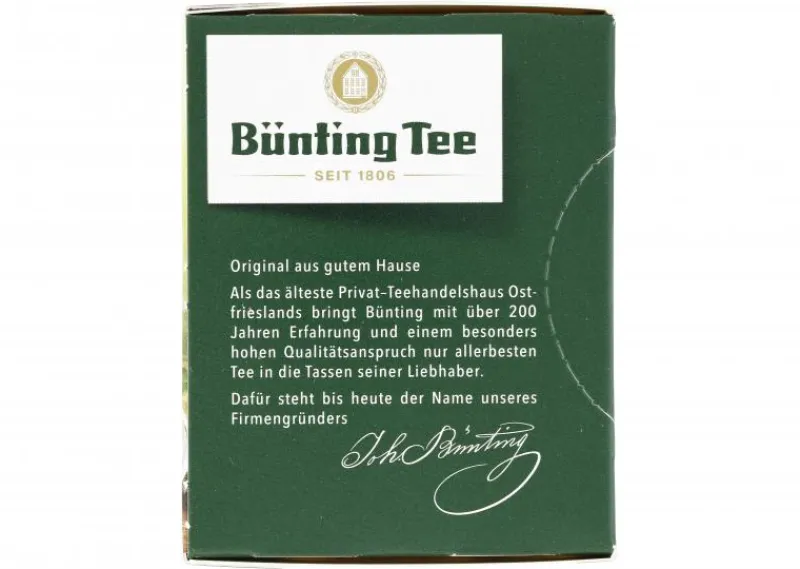 Grüntee|Bünting Tee Premium Bio Grüner Tee Nana-Minze20 x 1,75 g