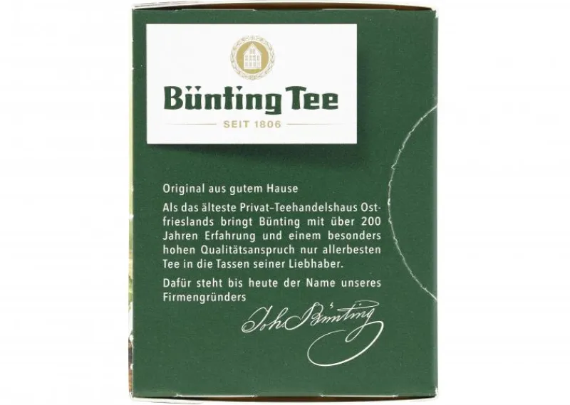 Grüntee|Bünting Tee Premium Grüner Tee Mango-Zitrone20 x 1,75 g