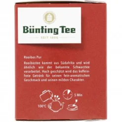 Rooibostee|Bünting Tee Rooibos Pur20 x 1,75 g