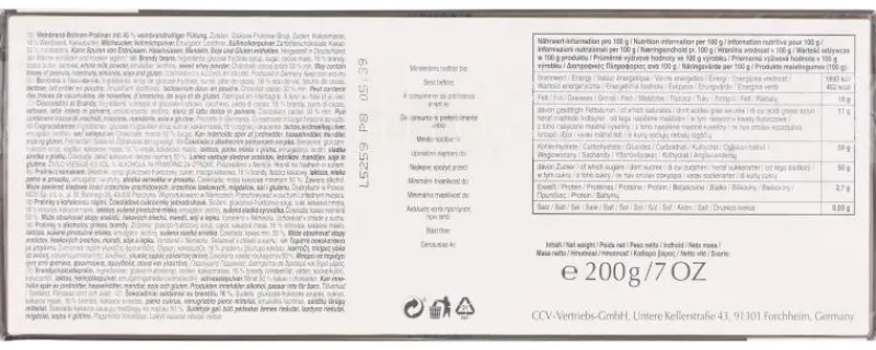 Gebäck & Schokolade|Bünting Tee Caractere Weinbrandbohnen200 g