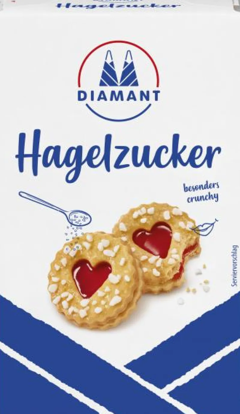 Kandis & Zucker|Bünting Tee Diamant Hagelzucker250 g