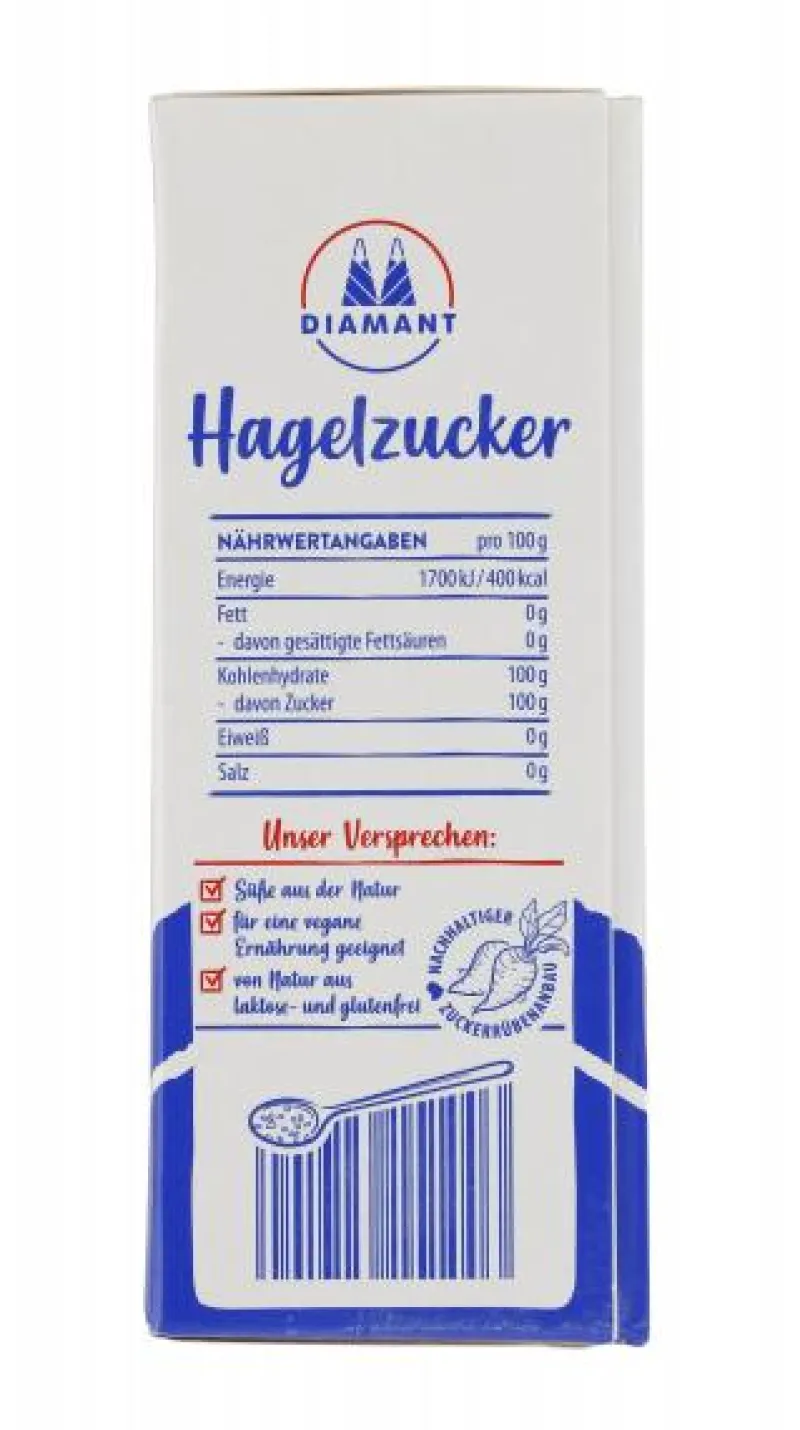Kandis & Zucker|Bünting Tee Diamant Hagelzucker250 g
