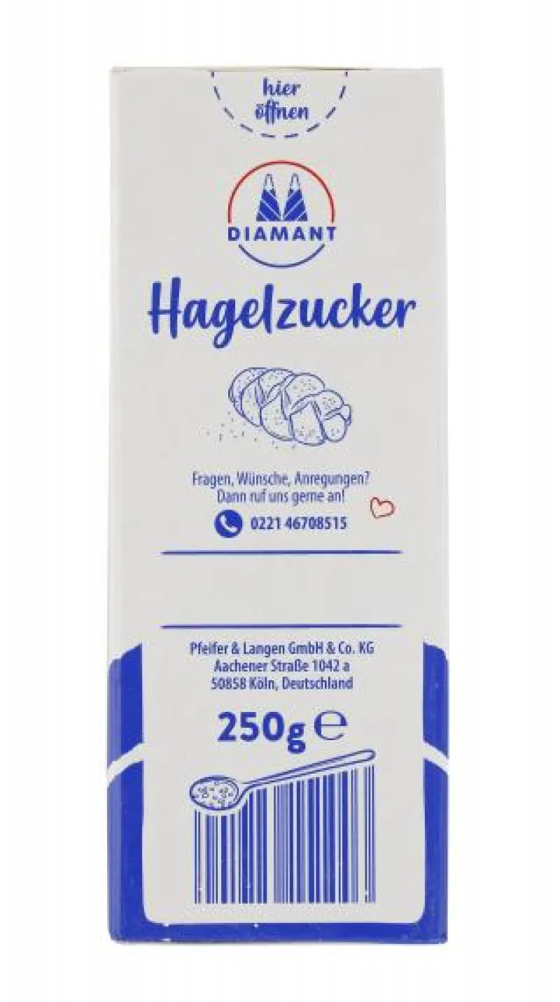Kandis & Zucker|Bünting Tee Diamant Hagelzucker250 g