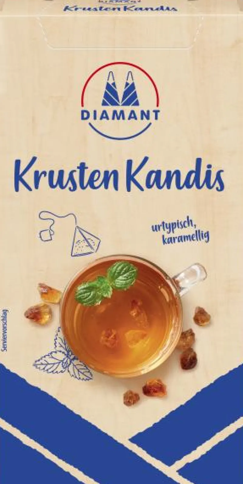 Kandis & Zucker|Bünting Tee Diamant Krustenkandis braun500 g