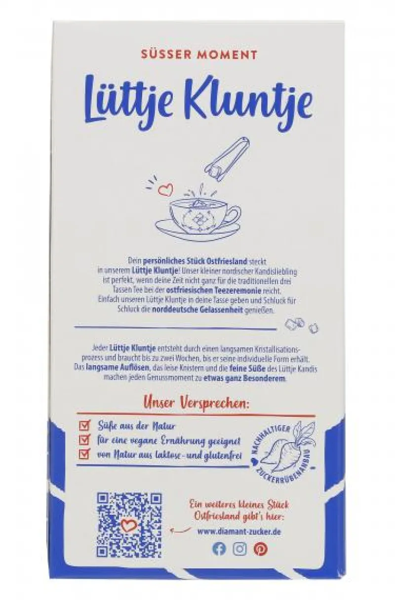 Kandis & Zucker|Bünting Tee Diamant Lüttje Kluntje500 g