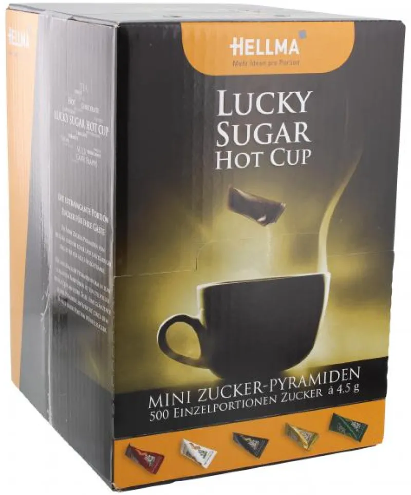 Kandis & Zucker|Bünting Tee Hellma Mini Zucker-Pyramiden500 x 4,50 g