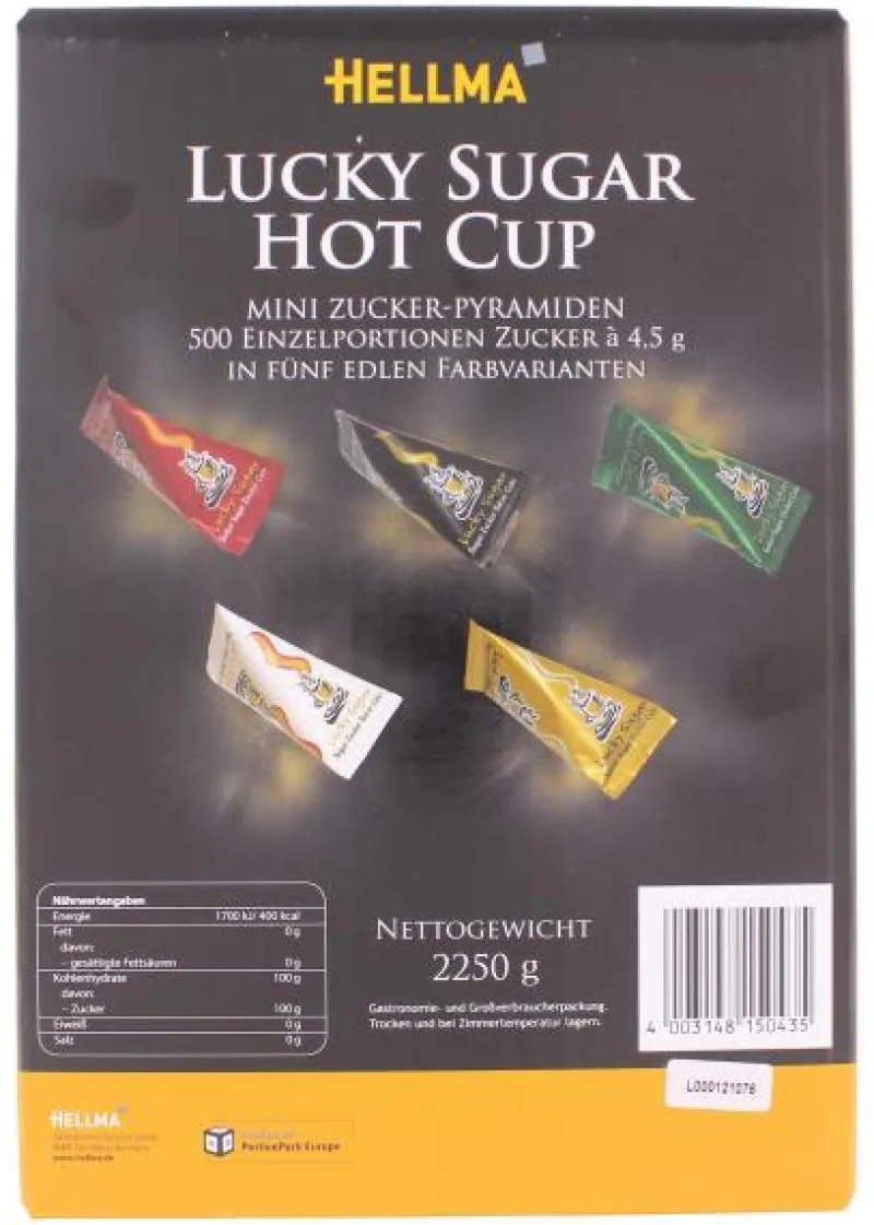 Kandis & Zucker|Bünting Tee Hellma Mini Zucker-Pyramiden500 x 4,50 g
