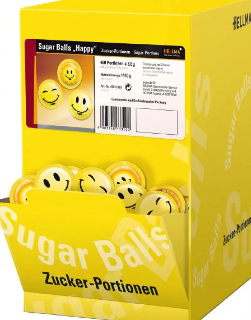Kandis & Zucker|Bünting Tee Hellma Sugar Balls Happy400 x 3,60 g