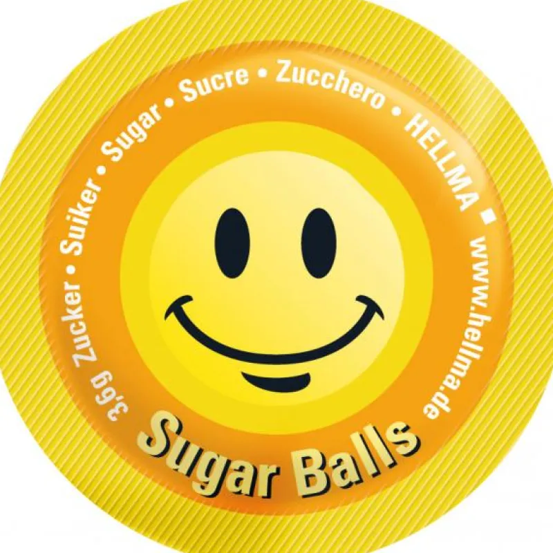 Kandis & Zucker|Bünting Tee Hellma Sugar Balls Happy400 x 3,60 g