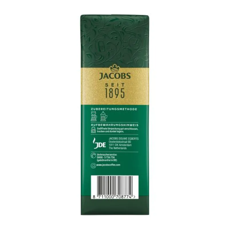 Kaffee|Bünting Tee Jacobs Filterkaffee Krönung Entkoffeiniert500 g