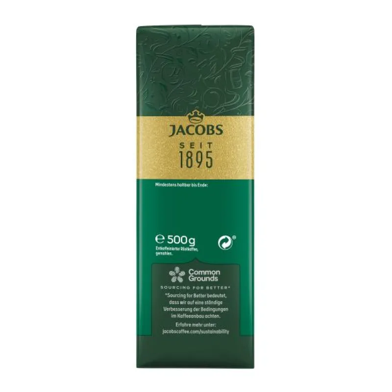 Kaffee|Bünting Tee Jacobs Filterkaffee Krönung Entkoffeiniert500 g