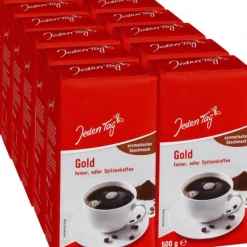 Kaffee|Bünting Tee Jeden Tag Kaffee Gold12 x 0,50 kg