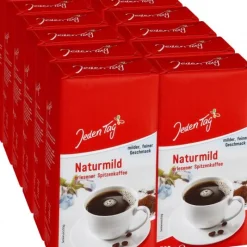 Kaffee|Bünting Tee Jeden Tag Naturmild Kaffee12 x 0,50 kg