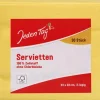 Servietten|Bünting Tee Jeden Tag Servietten 33x33cm sonnengelb30 St.