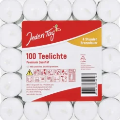 Teelichter|Bünting Tee Jeden Tag Teelichte100 St.