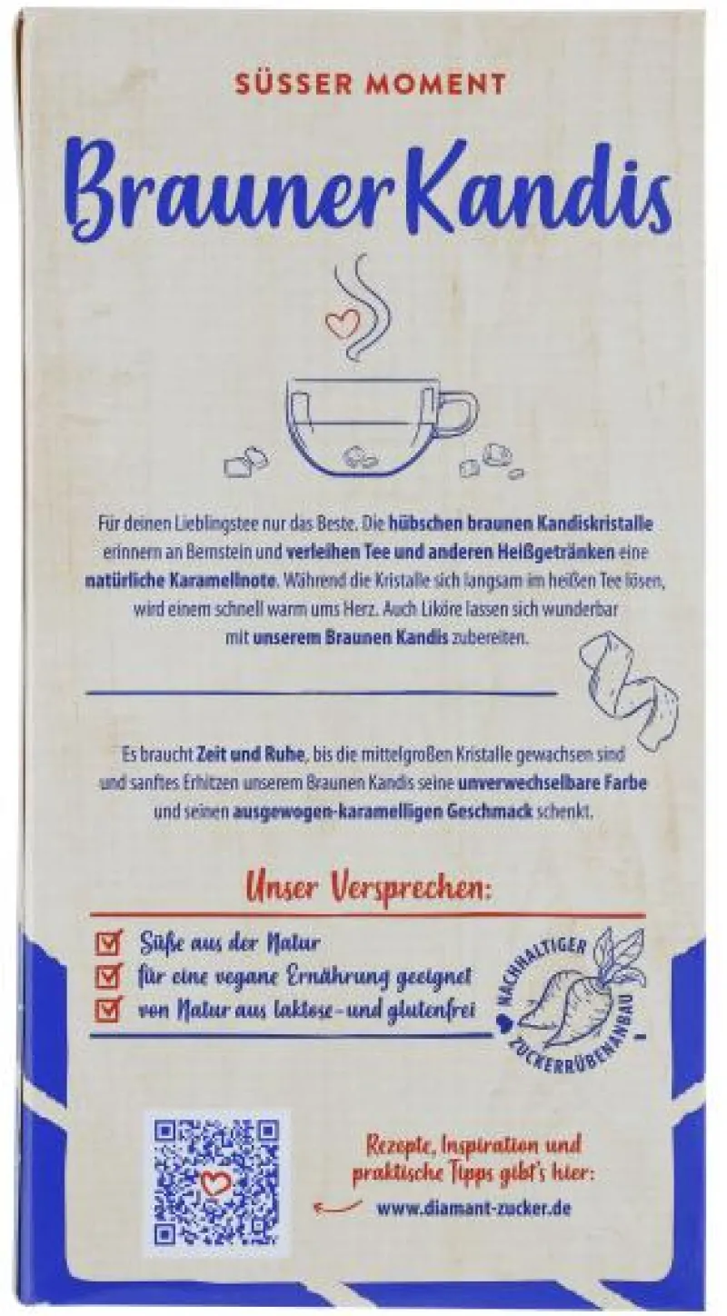 Kandis & Zucker|Bünting Tee Kölner Brauner Kandis500 g