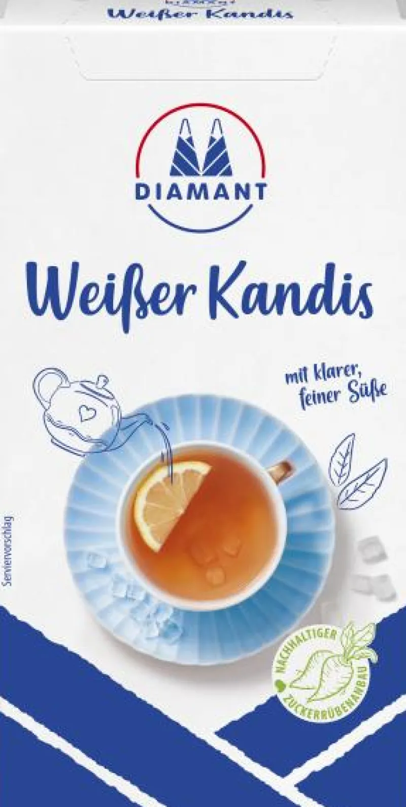 Kandis & Zucker|Bünting Tee Kölner Weißer Kandis600 g