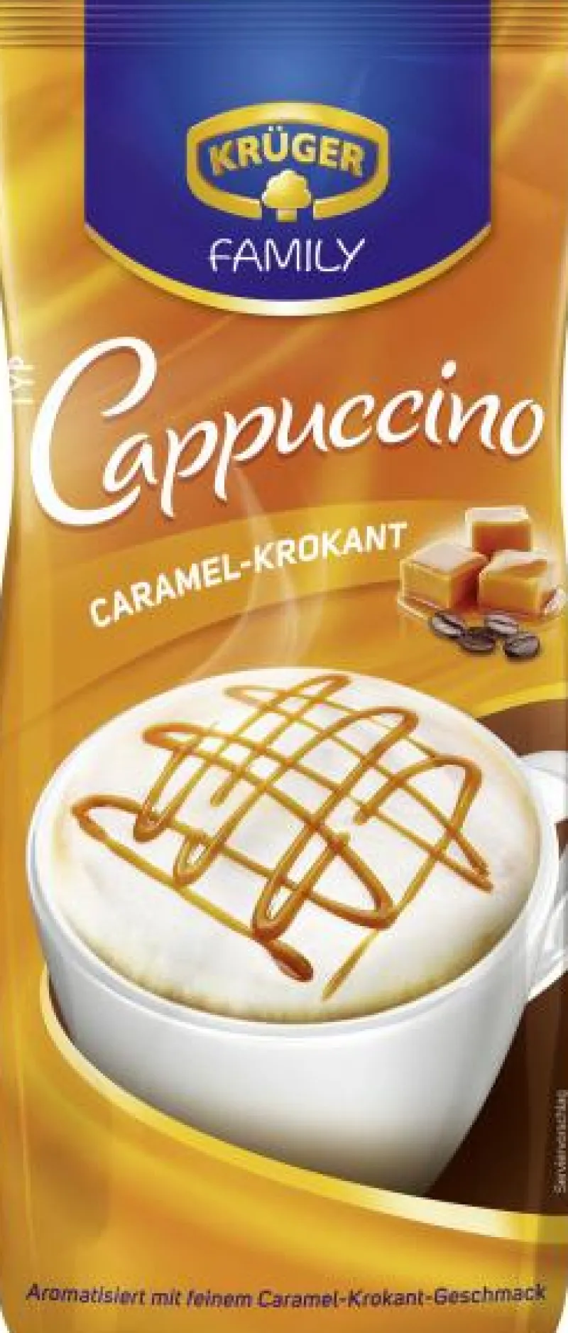 Kaffee|Bünting Tee Krüger Family Cappuccino Caramel-Krokant500 g