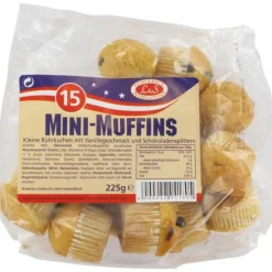 Gebäck & Schokolade|Bünting Tee L&S Mini-Muffins Vanille225 g